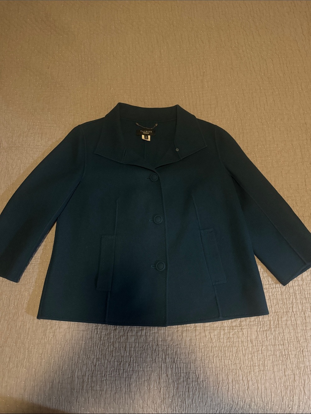 Talbots 100% Wool Coat